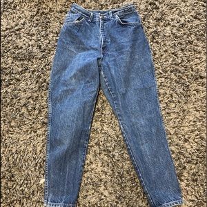 acid wash vintage mom jeans